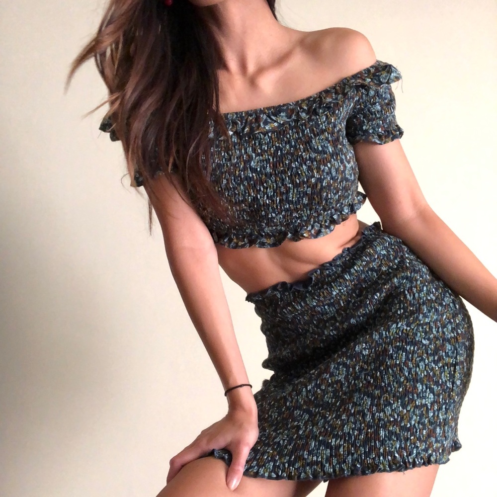 ❌SOLD❌ Floral Matching Set